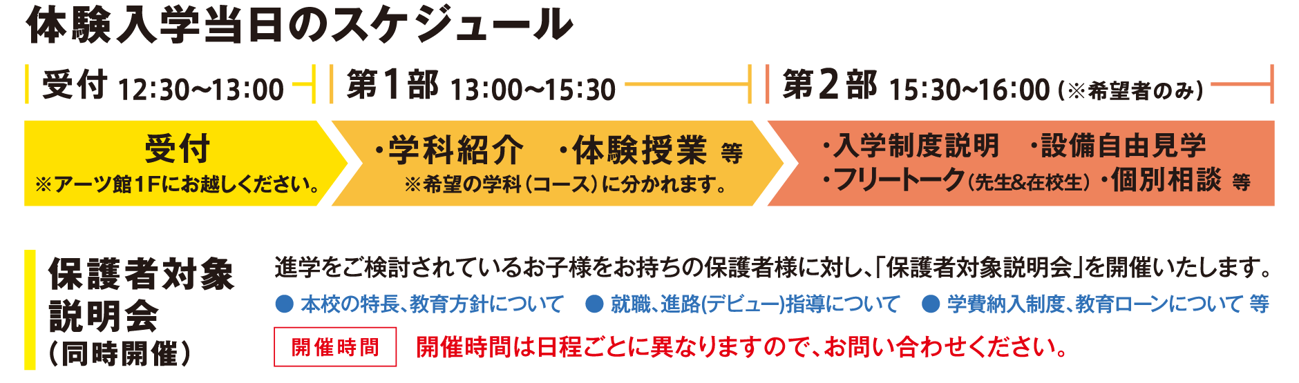 夏の体験入学 オープンキャンパス 専門学校デジタルアーツ東京